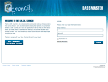 Tablet Screenshot of basscouncil.com